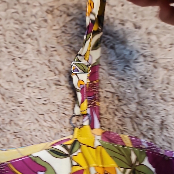 Natural Life Patti Side Slit Maxi Dress In Ivory Blue Floral - Picture 13 of 14